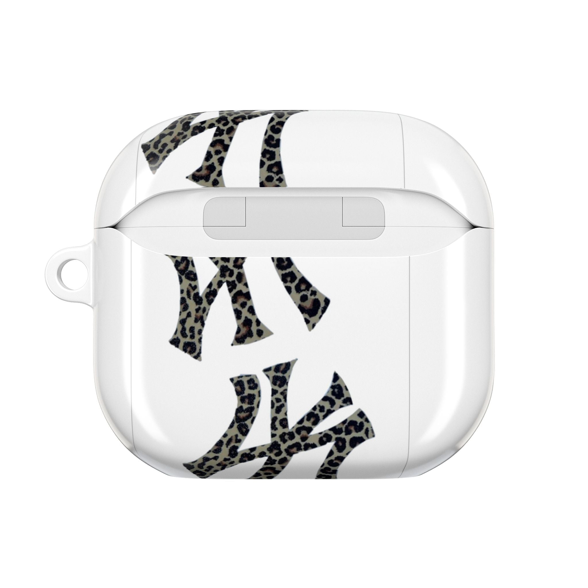 NY Leopard - White Stylish AirPod Case
