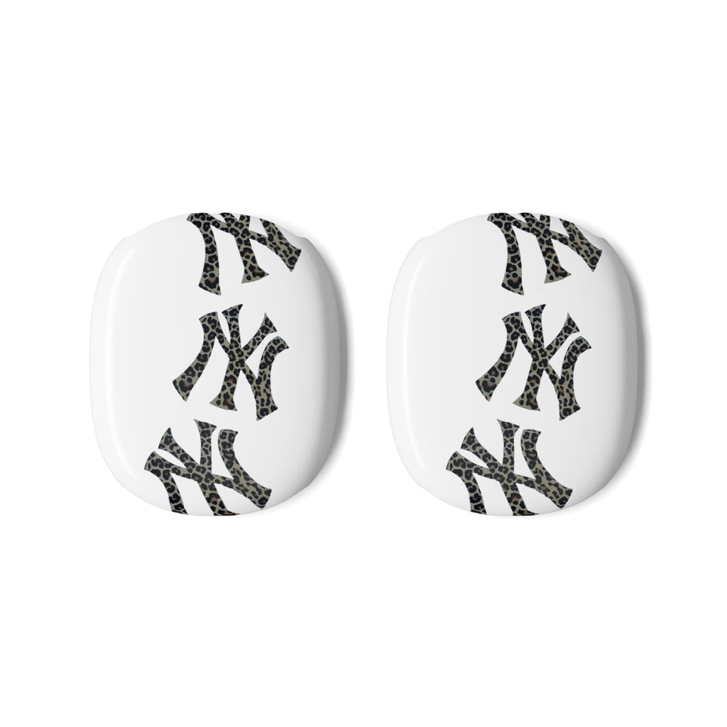 NY Leopard - White Stylish AirPods Max Cases