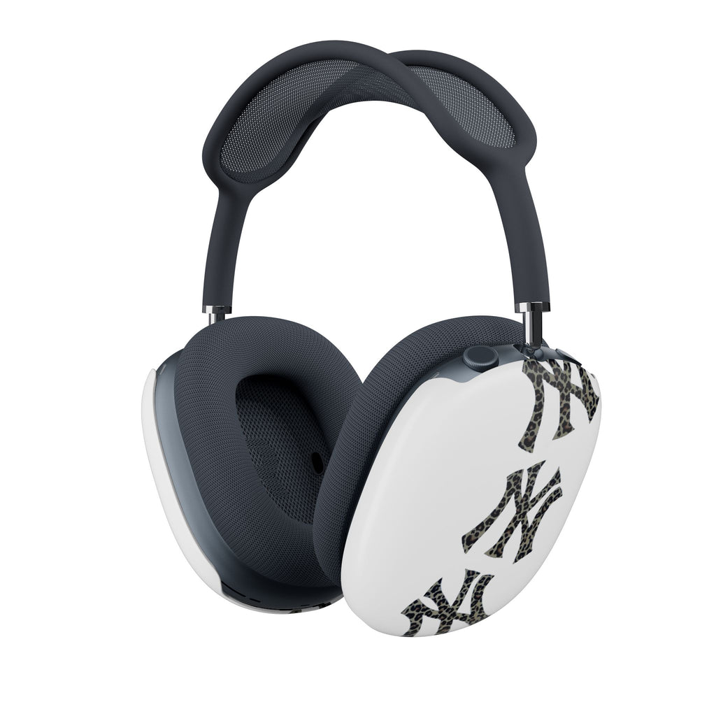 NY Leopard - White Stylish AirPods Max Cases